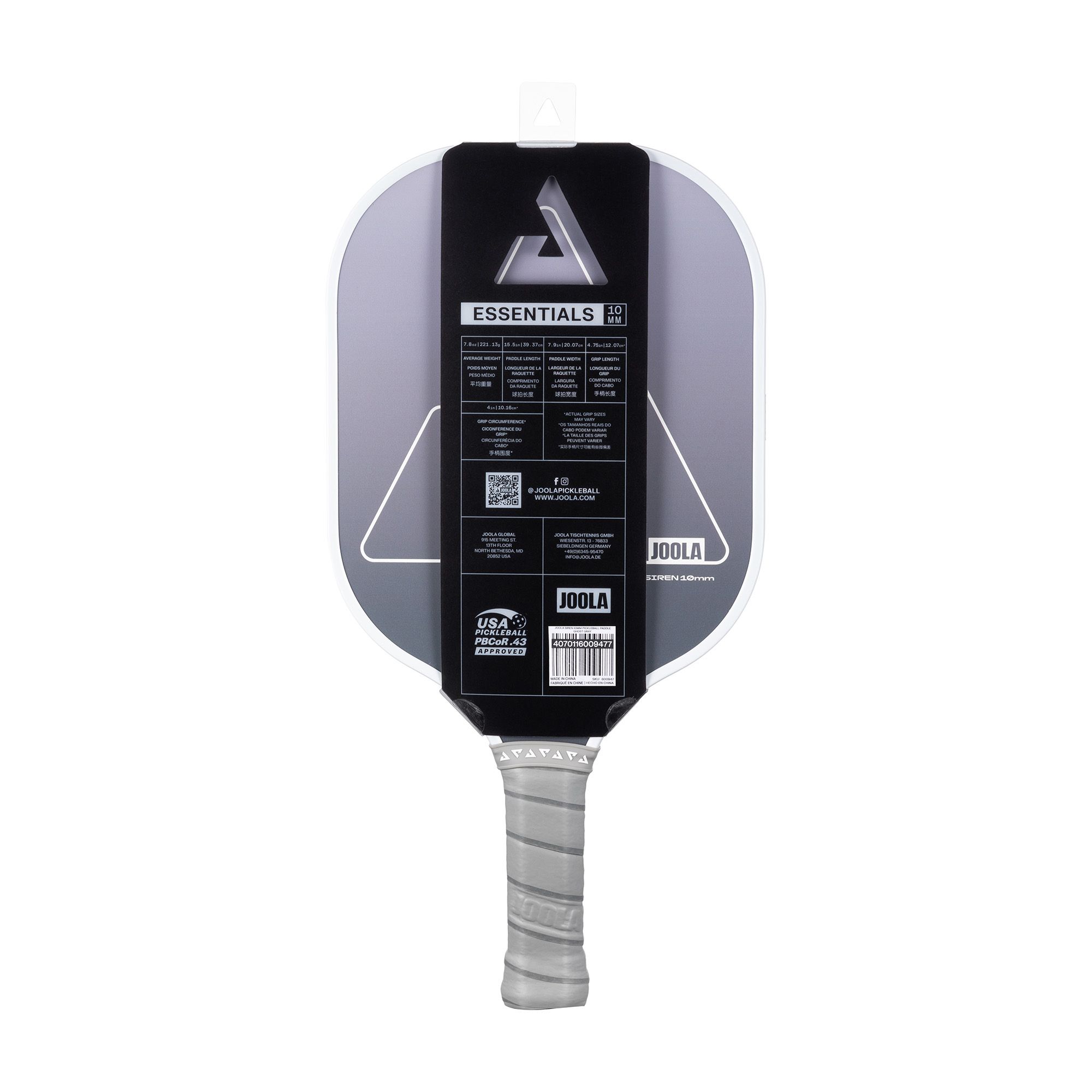 JOOLA Essentials Siren 10mm Pickleball Paddle product image