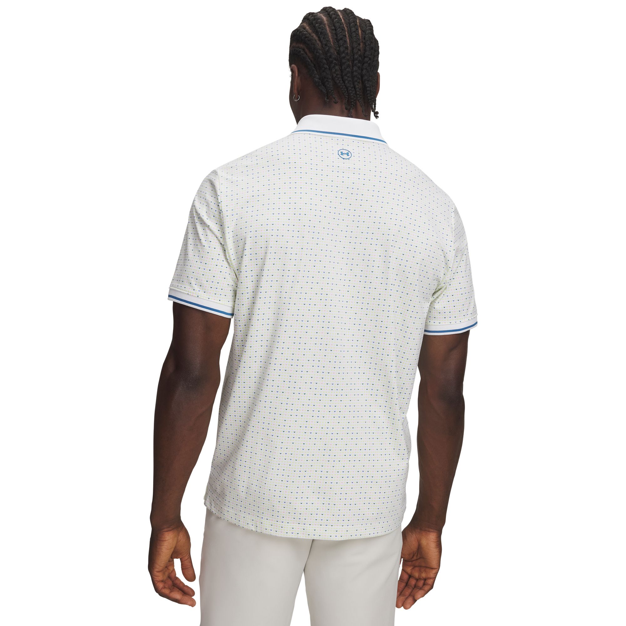 Under Armour Men's UA ArmourDry Print Rib Golf Polo product image