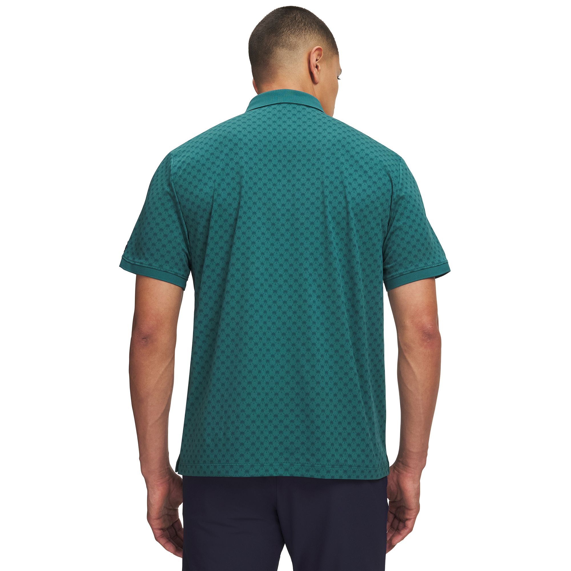 Under Armour Men's UA ArmourDry Print Rib Golf Polo product image
