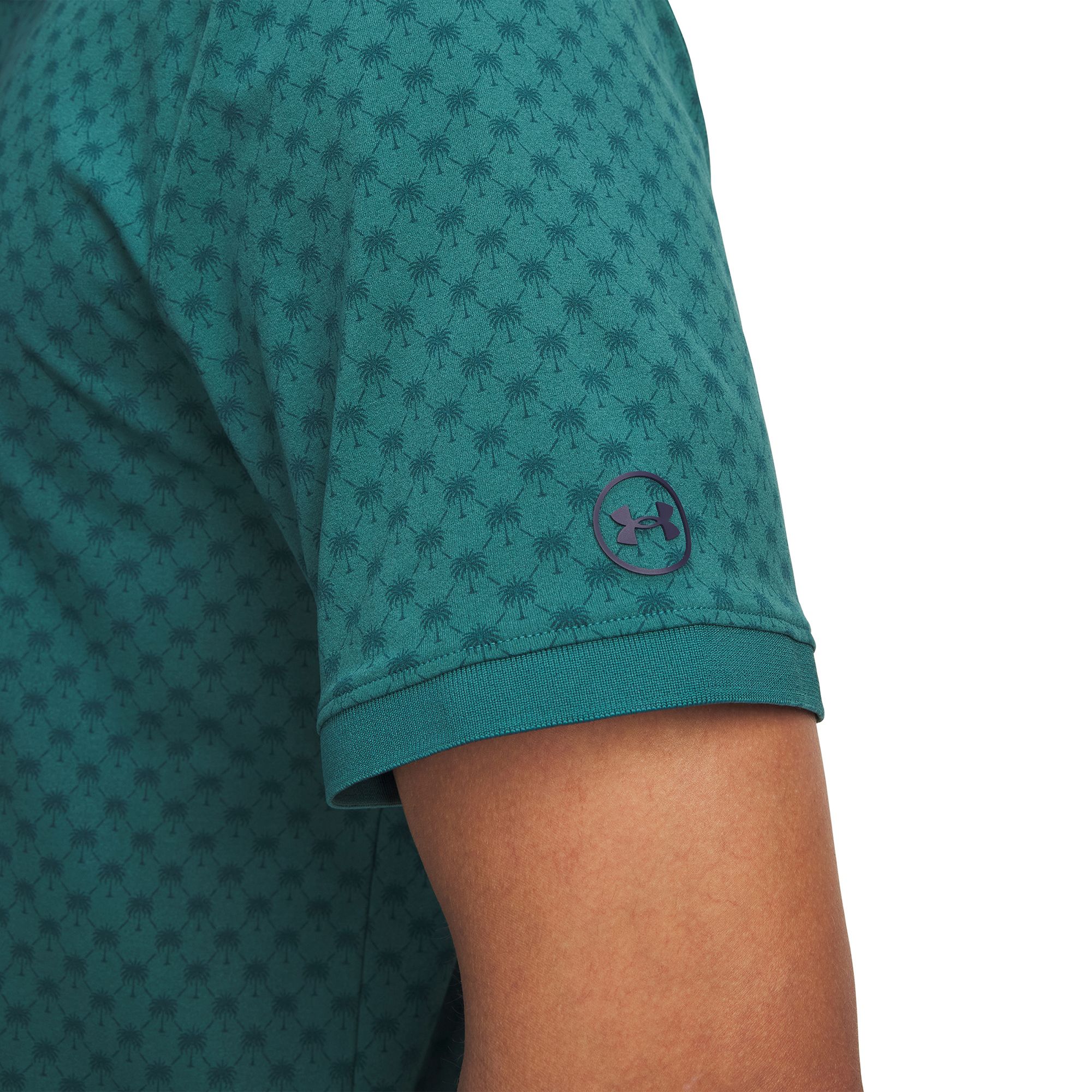 Under Armour Men's UA ArmourDry Print Rib Golf Polo product image