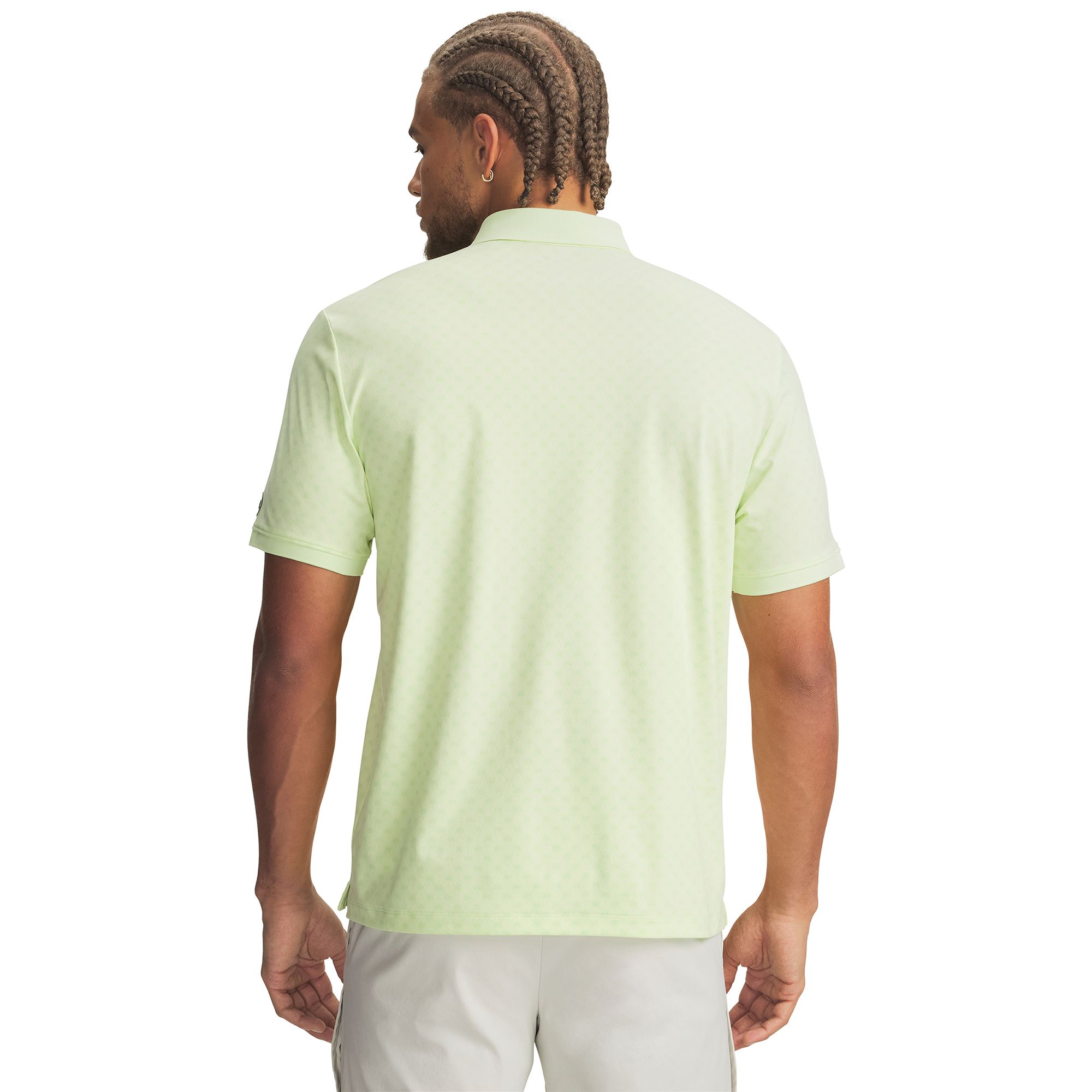 Under Armour Men's UA ArmourDry Print Rib Golf Polo product image