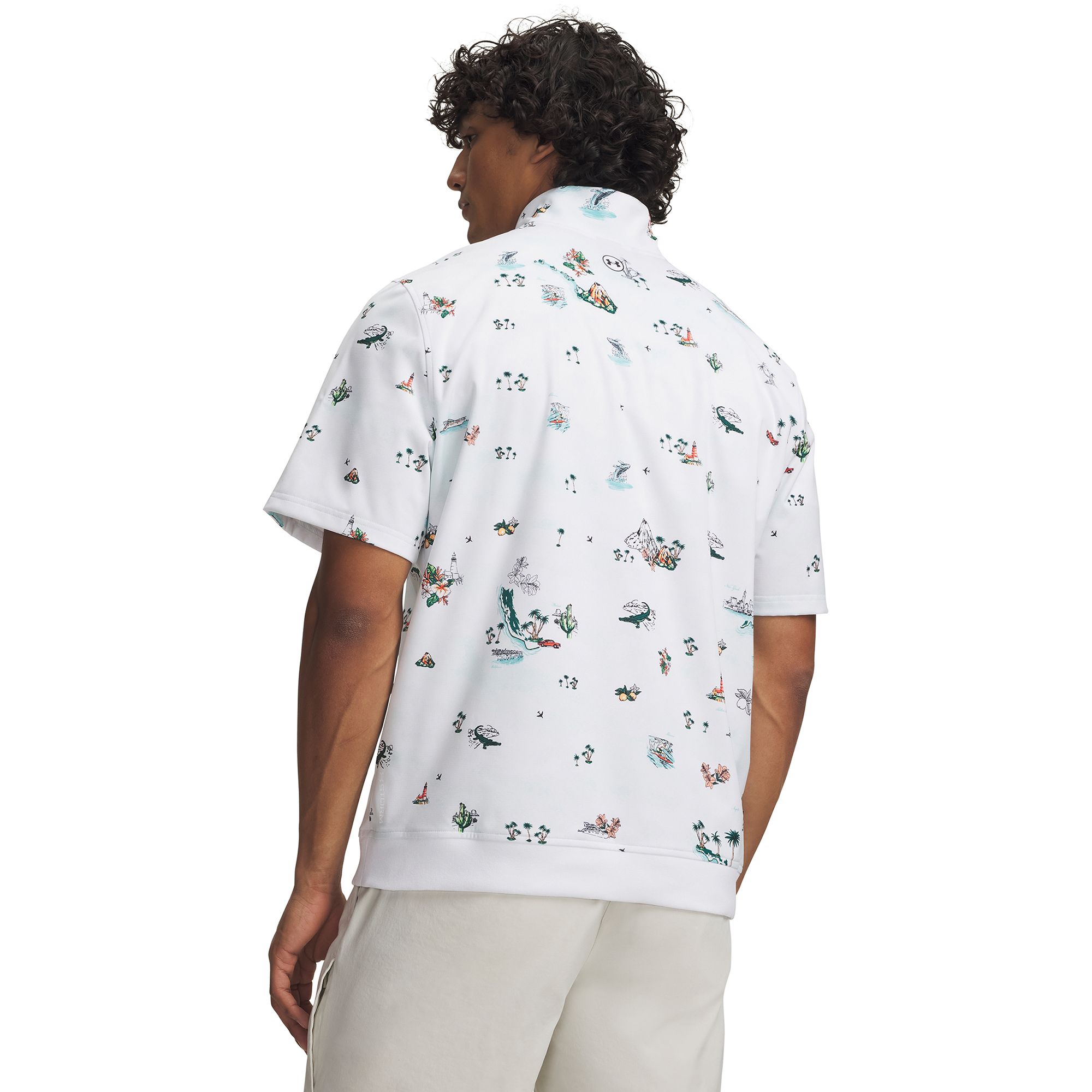 Under Armour Men's UA Drive Wind Golf Trip Short Sleeve ½ Zip product image