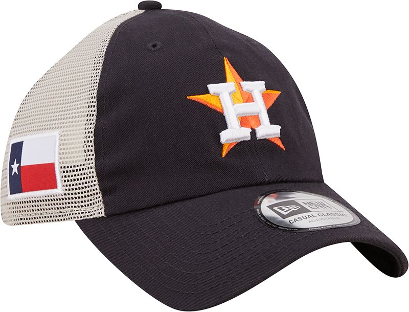 New Era Men's Houston Astros Navy 9Twenty Flag Adjustable Hat product image