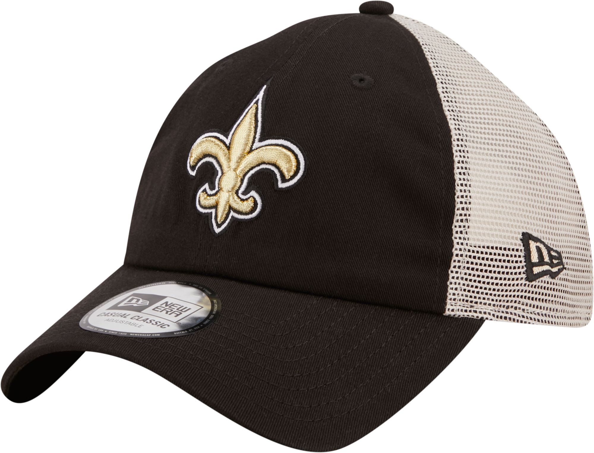 New Era Men's New Orleans Saints Flag 9Twenty Black Trucker Hat product image
