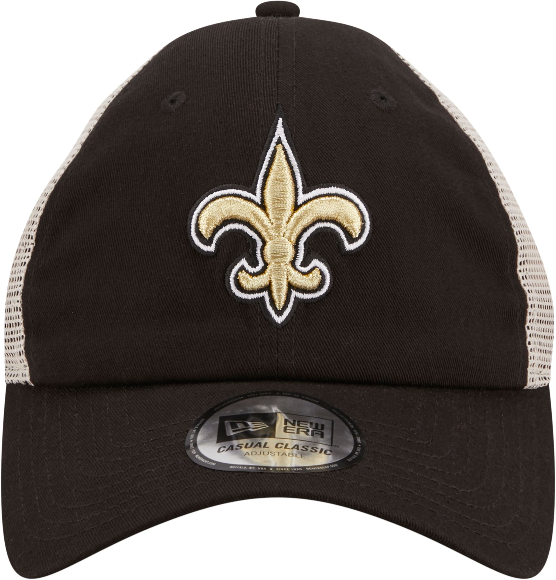 New Era Men's New Orleans Saints Flag 9Twenty Black Trucker Hat product image