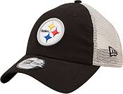 New Era Men's Pittsburgh Steelers Flag 9Twenty Black Trucker Hat product image