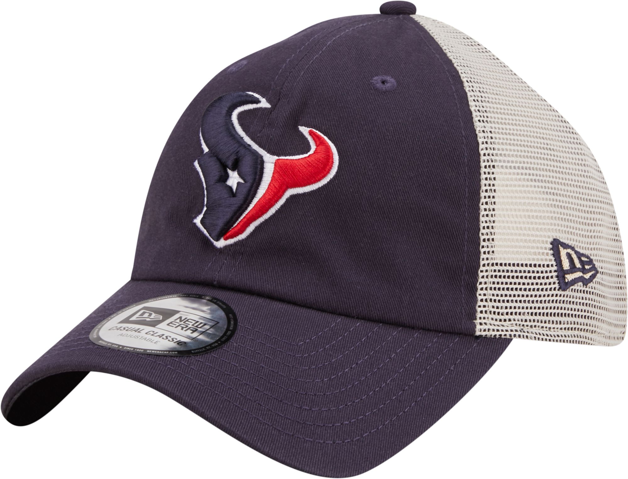 New Era Men's Houston Texans Flag 9Twenty Navy Trucker Hat product image