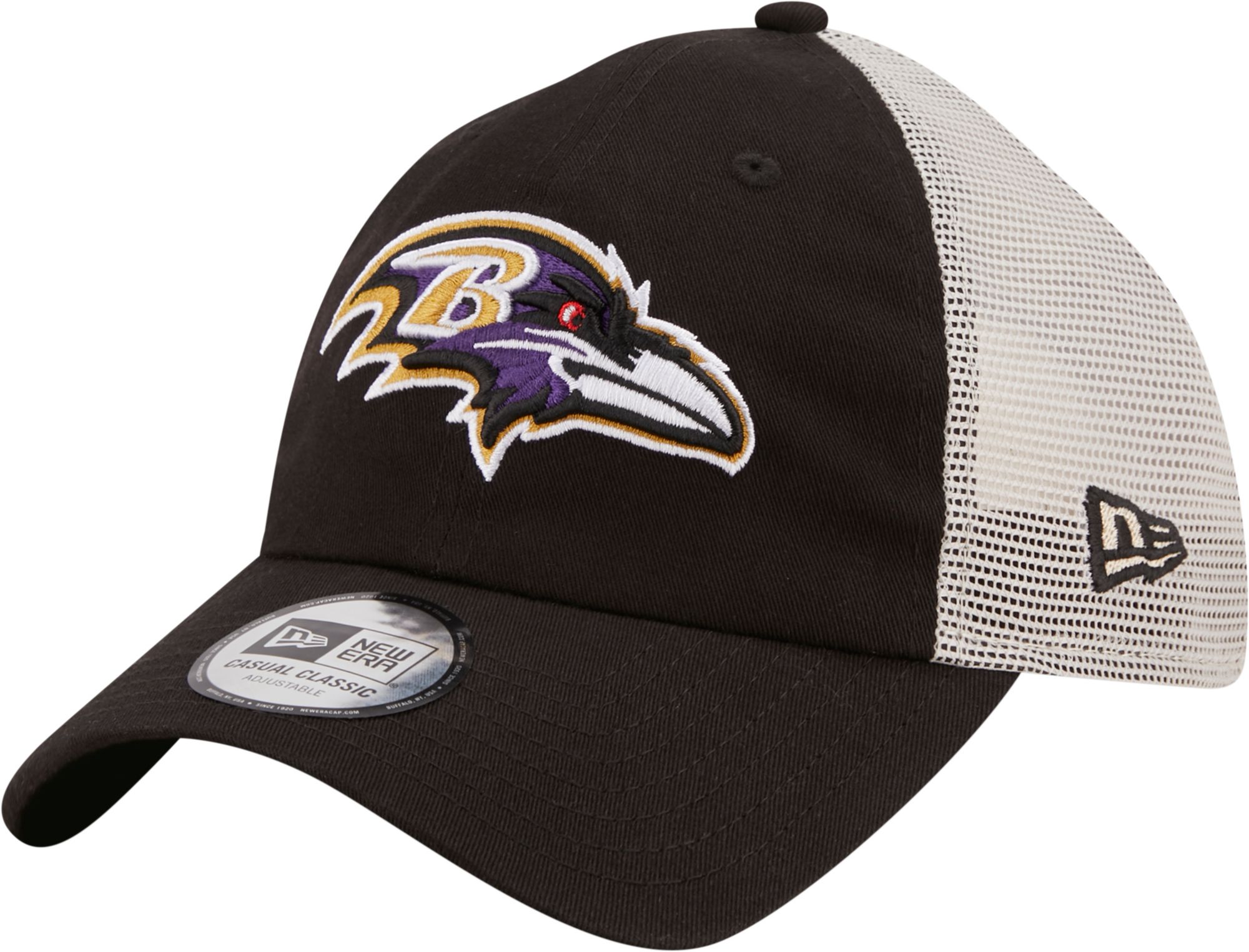 New Era Men's Baltimore Ravens Flag 9Twenty Black Trucker Hat product image