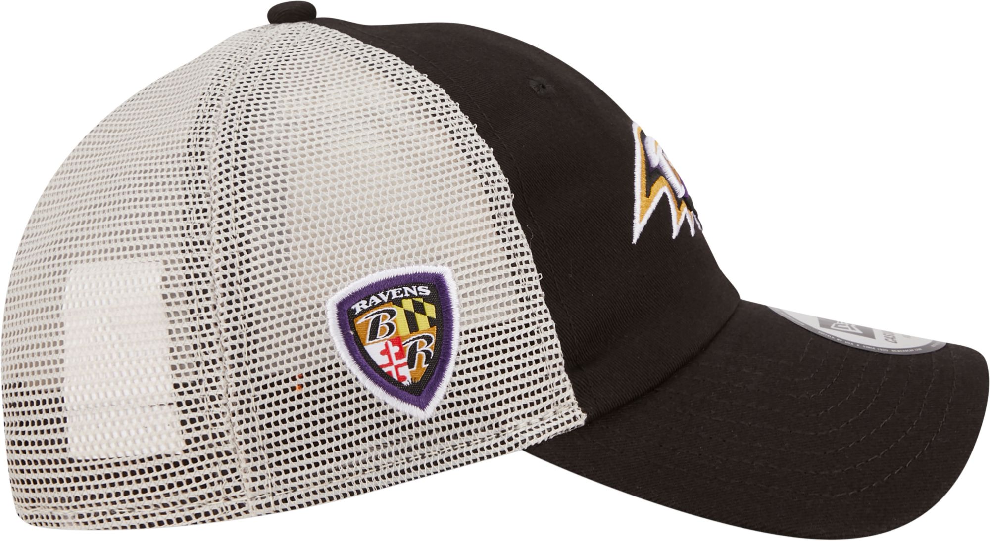New Era Men's Baltimore Ravens Flag 9Twenty Black Trucker Hat product image