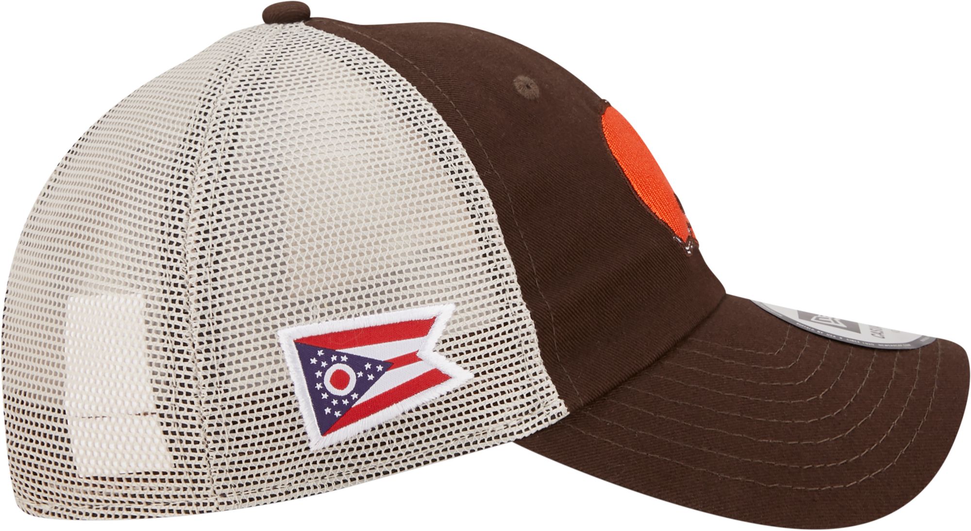 New Era Men's Cleveland Browns Flag 9Twenty Brown Trucker Hat product image