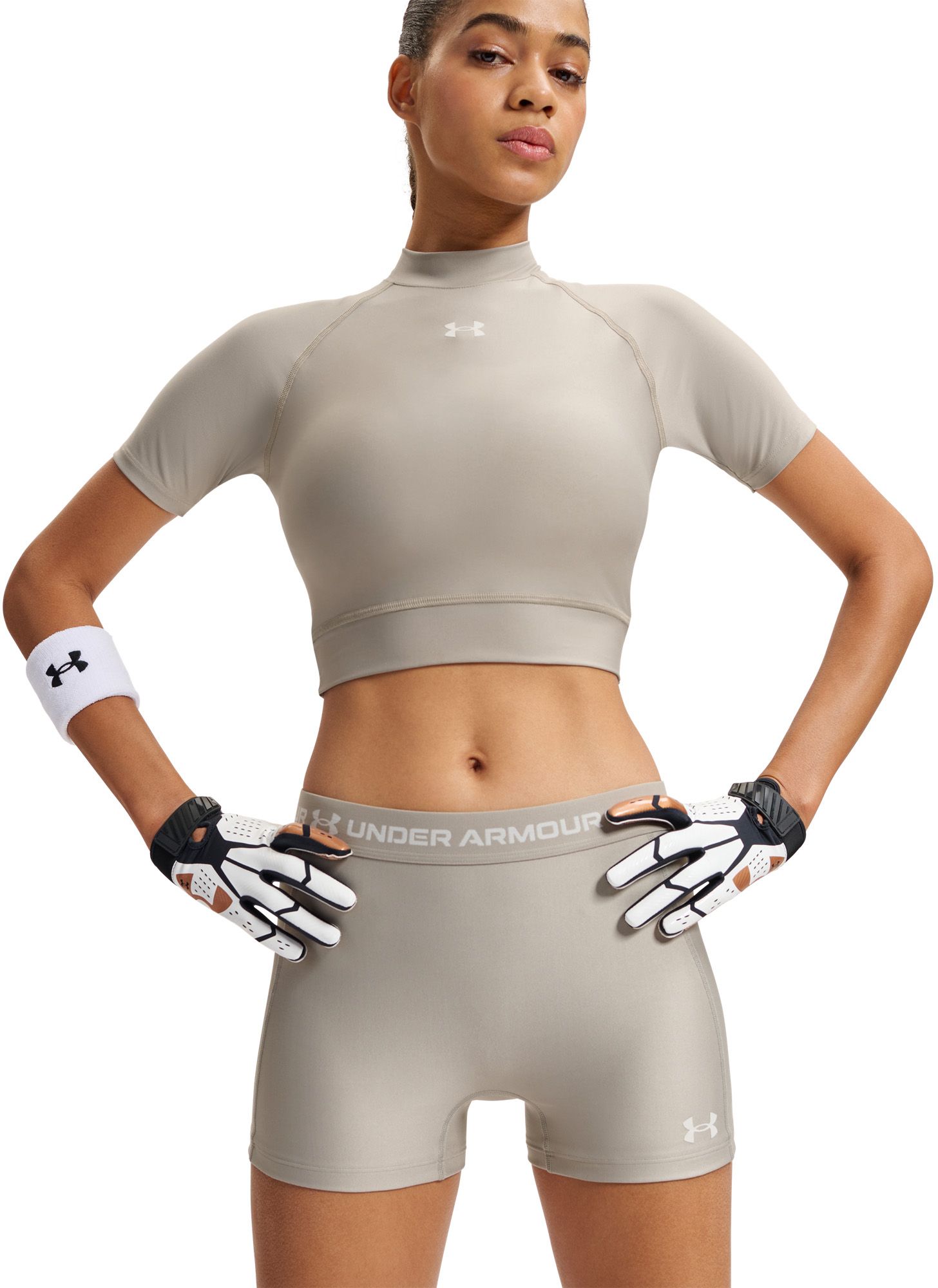 Under Armour Women's HeatGear Crop Mock product image