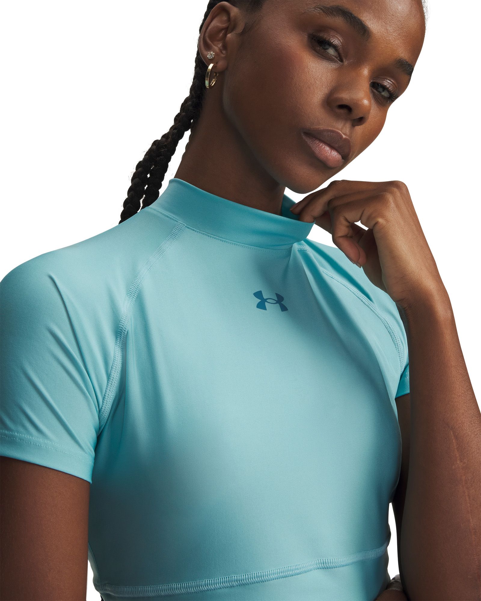 Under Armour Women's HeatGear Crop Mock product image