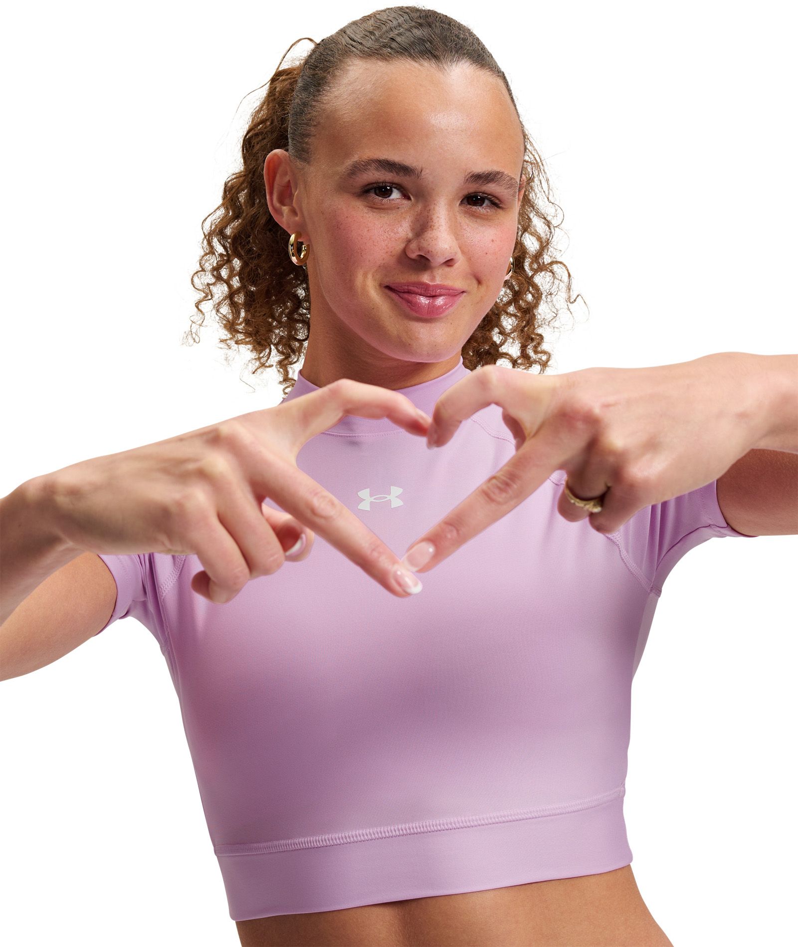 Under Armour Women's HeatGear Crop Mock product image