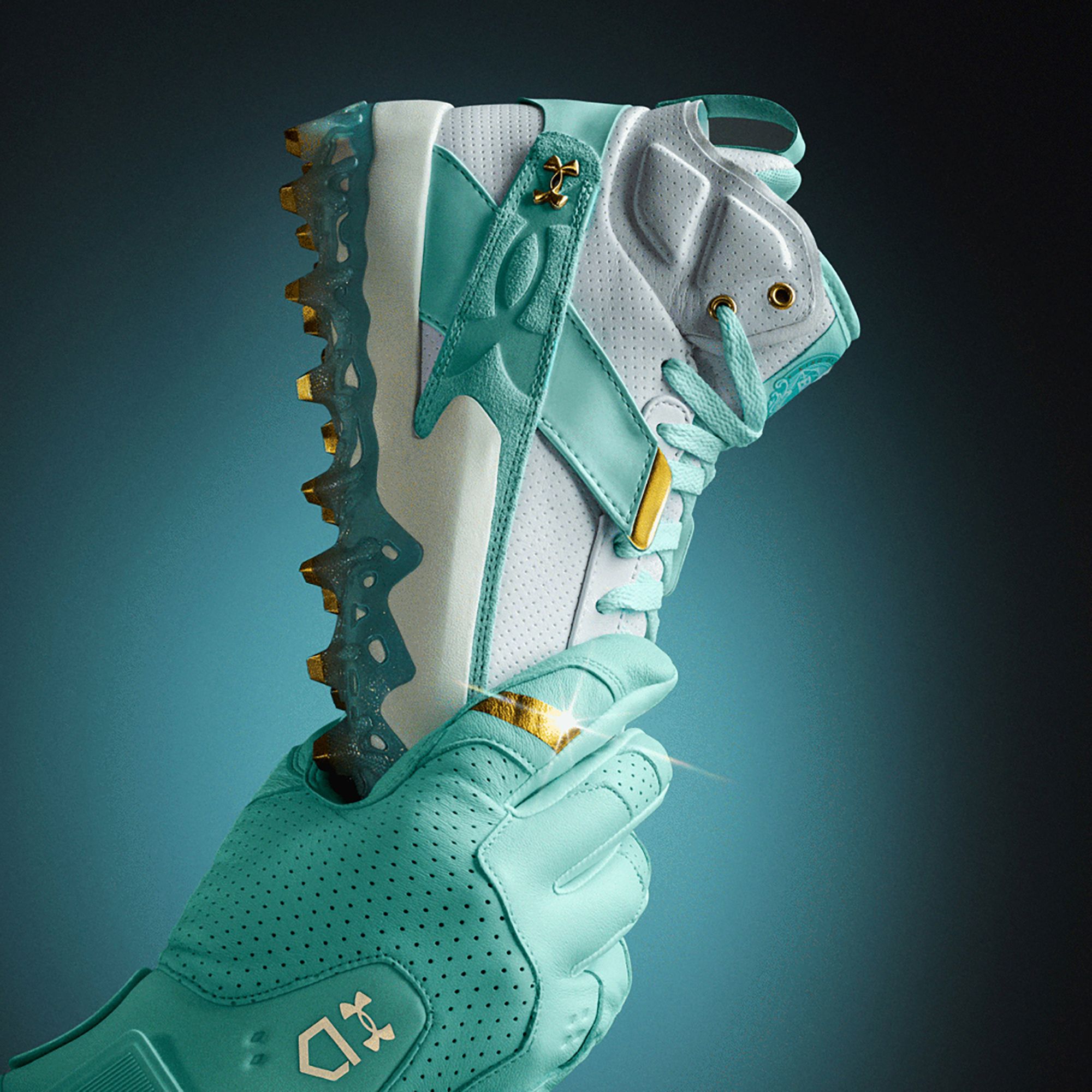 Under Armour Men's Harper 10 K.O.D Mid TPU Baseball Cleats product image