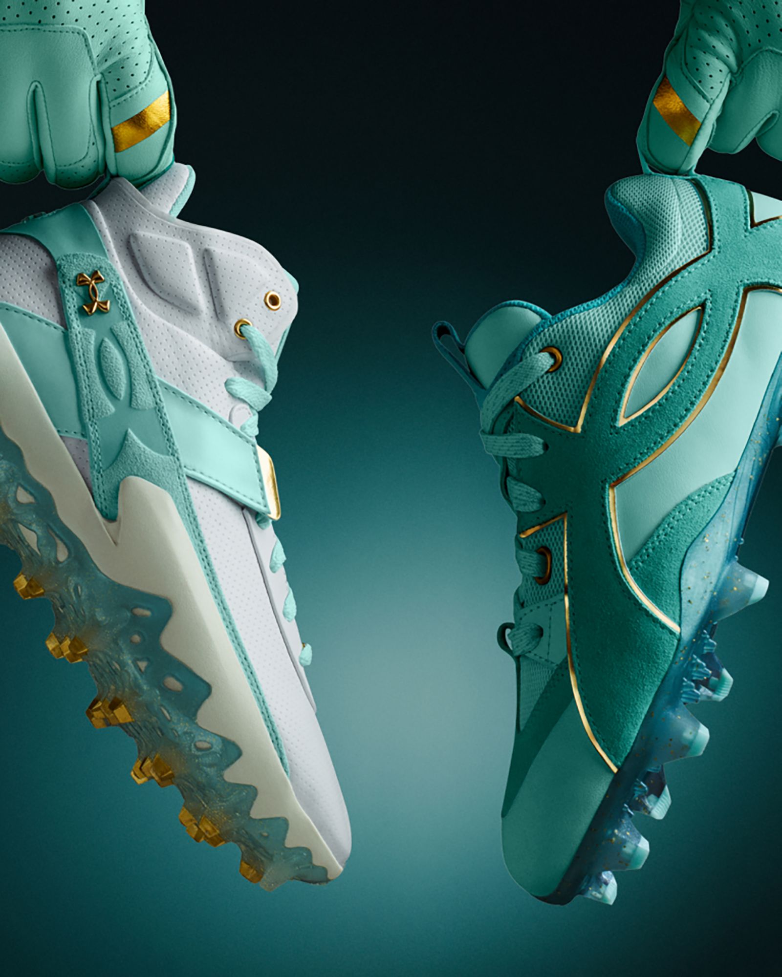 Under Armour Men's Harper 10 K.O.D Mid TPU Baseball Cleats product image