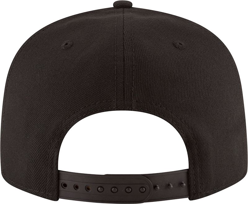 New Era Men's Atlanta Hawks Black 9Fifty Adjustable Hat product image