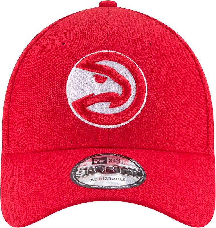 New Era Men's Atlanta Hawks Red 9Forty Adjustable Hat product image