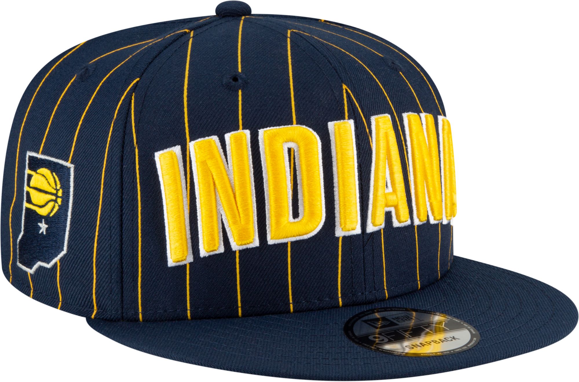 New Era Youth 2020-21 City Edition Indiana Pacers 9Fifty Adjustable Snapback Hat product image