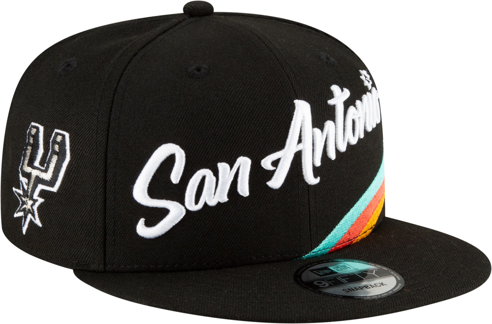 New Era Youth 2020-21 City Edition San Antonio Spurs 9Fifty Adjustable Snapback Hat product image