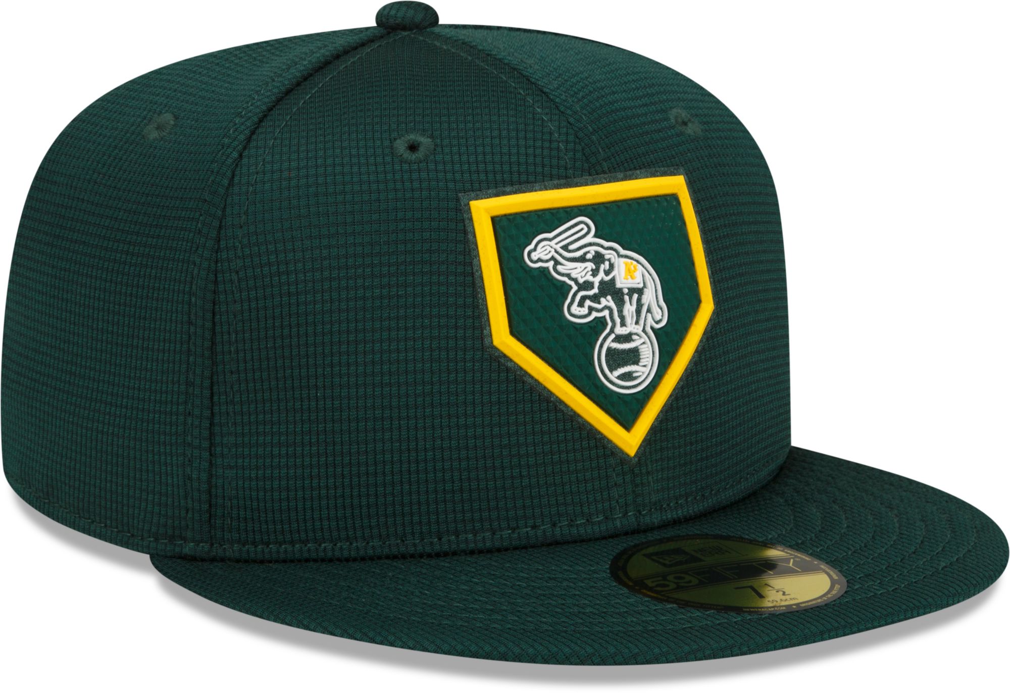 New Era Men's Athletics Green 59Fifty Club Fitted Hat product image