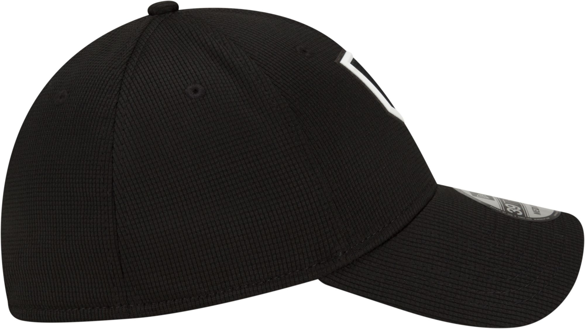 New Era Men's Cincinnati Reds Black Club 39Thirty Stretch Fit Hat product image