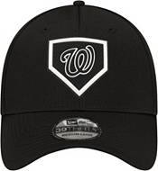 New Era Men's Washington Nationals Black Club 39Thirty Stretch Fit Hat product image