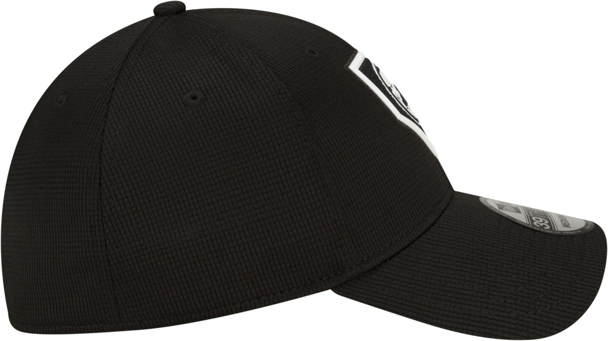 New Era Men's New York Mets Black Club 39Thirty Stretch Fit Hat product image
