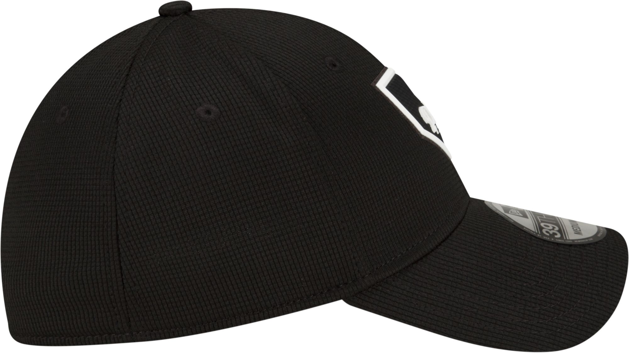 New Era Men's Los Angeles Dodgers Black Club 39Thirty Stretch Fit Hat product image