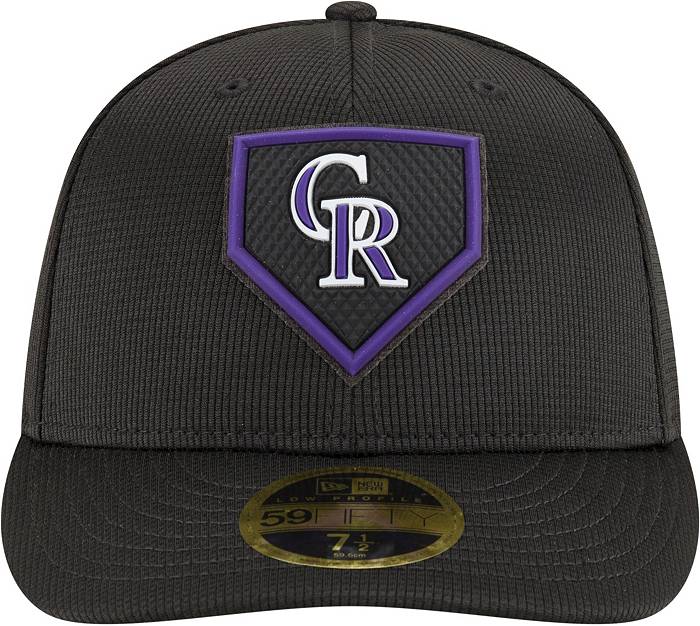 CR Colorado Rockies Hat New Era 59Fifty Size 7 7/8 Fitted Hat