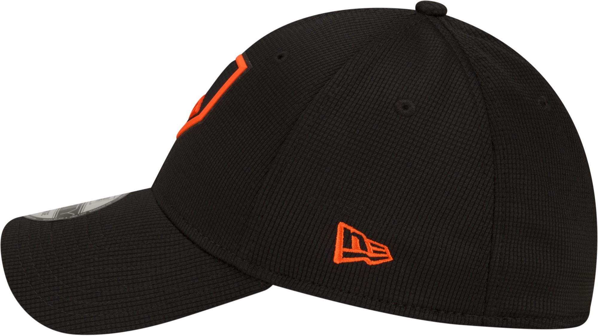 New Era Men's San Francisco Giants Black Distinct 39Thirty Stretch Fit Hat product image