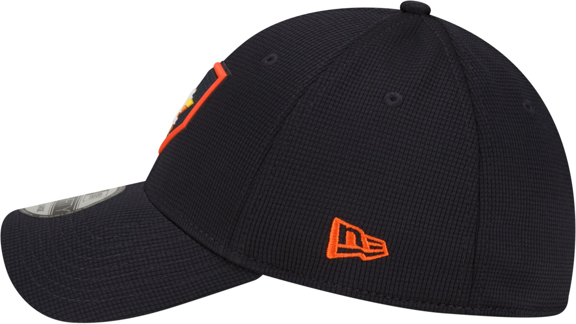 New Era Men's Houston Astros Navy Distinct 39Thirty Stretch Fit Hat product image