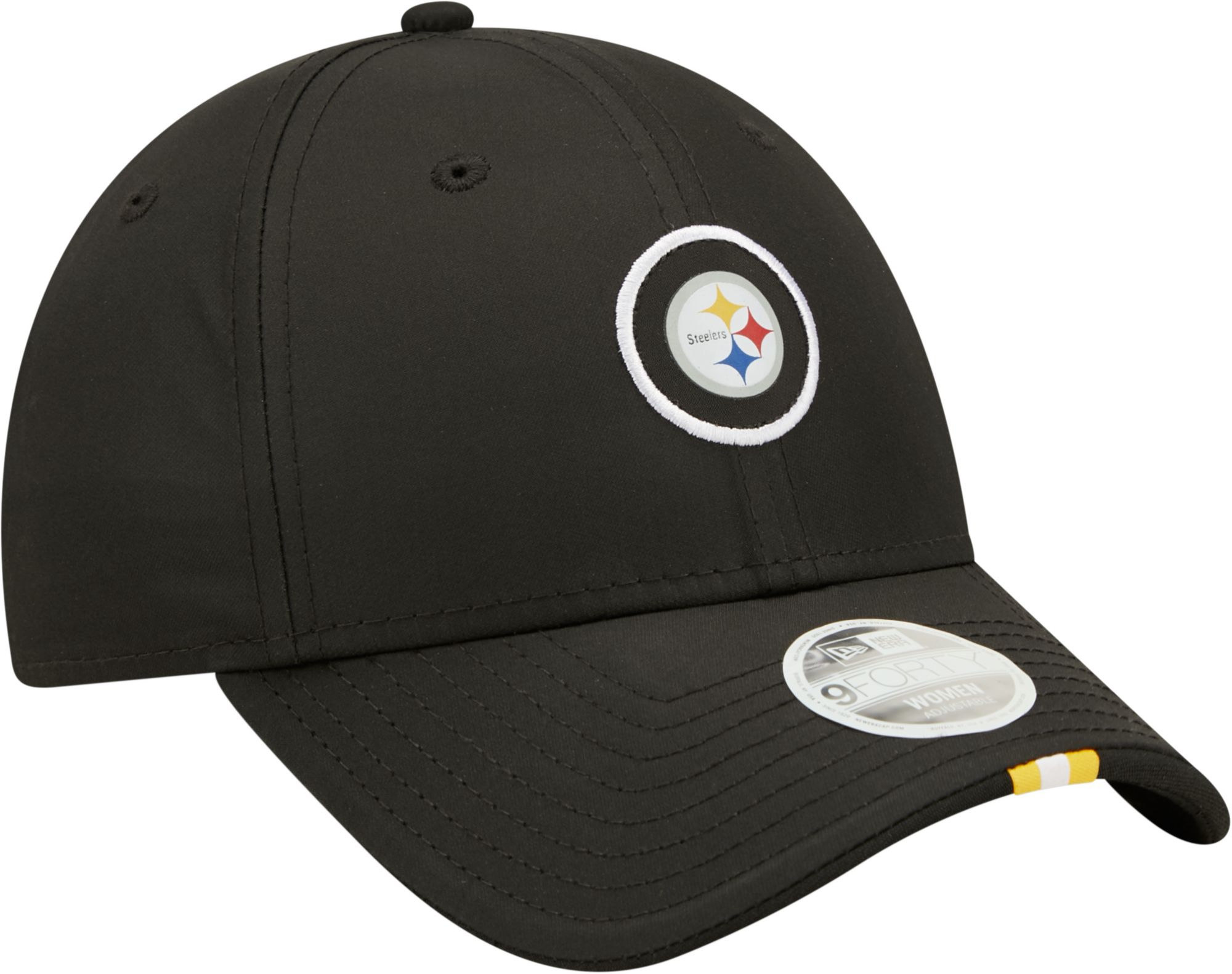 New Era Women's Pittsburgh Steelers Logo Sleek 9Forty Adjustable Hat product image