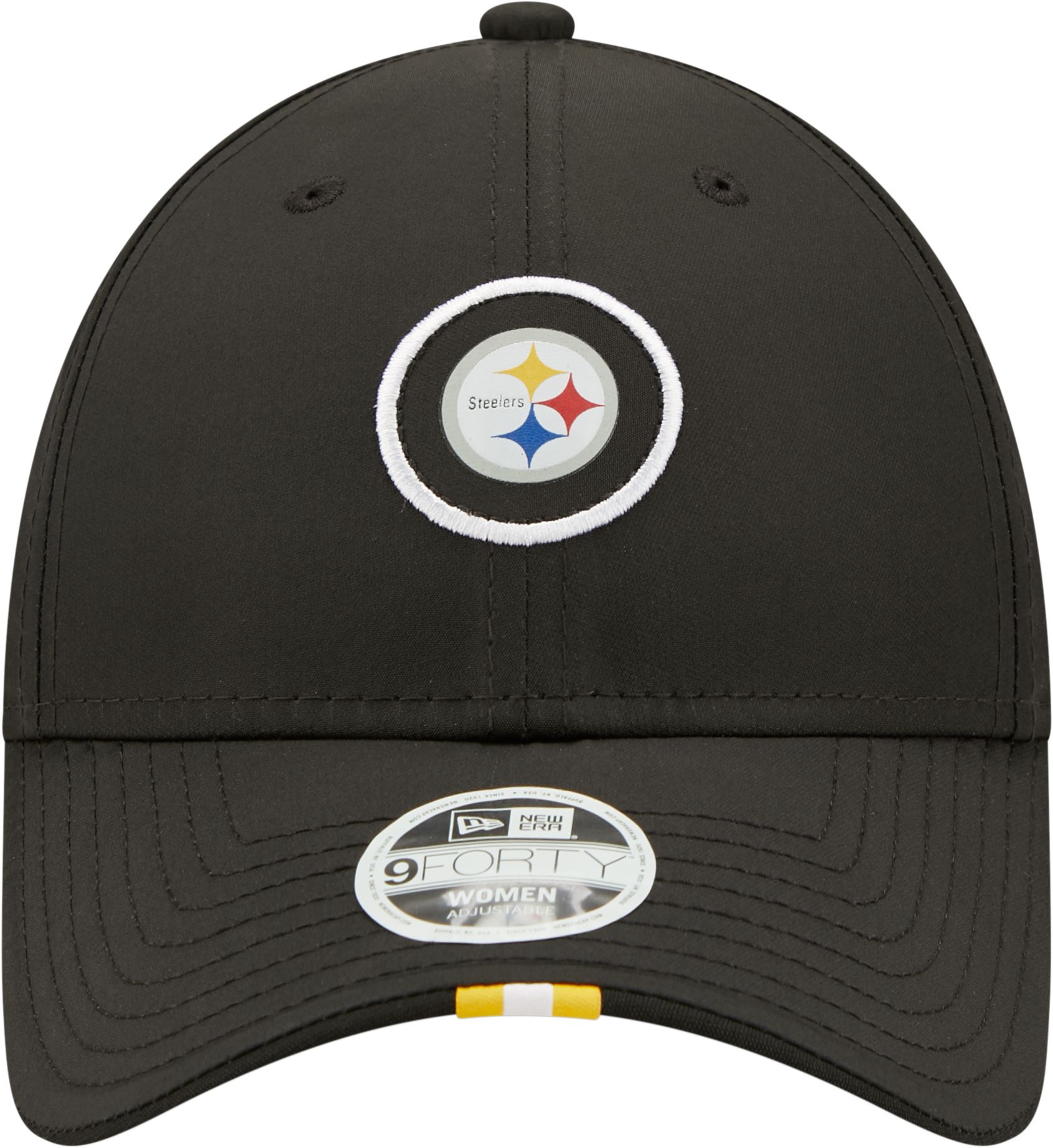 New Era Women's Pittsburgh Steelers Logo Sleek 9Forty Adjustable Hat product image