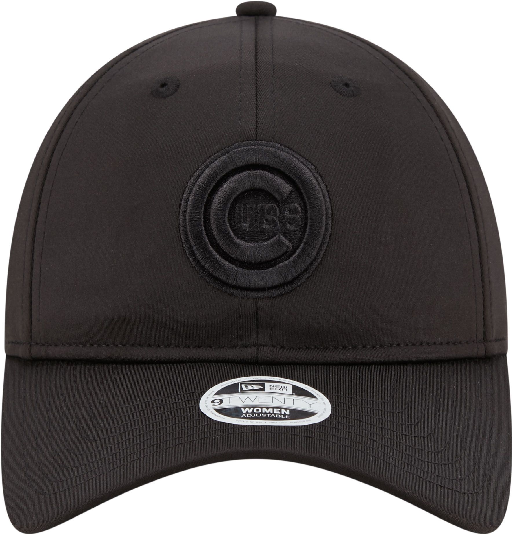 New Era Women's Chicago Cubs 9Twenty Black Sharp Adjustable Hat product image