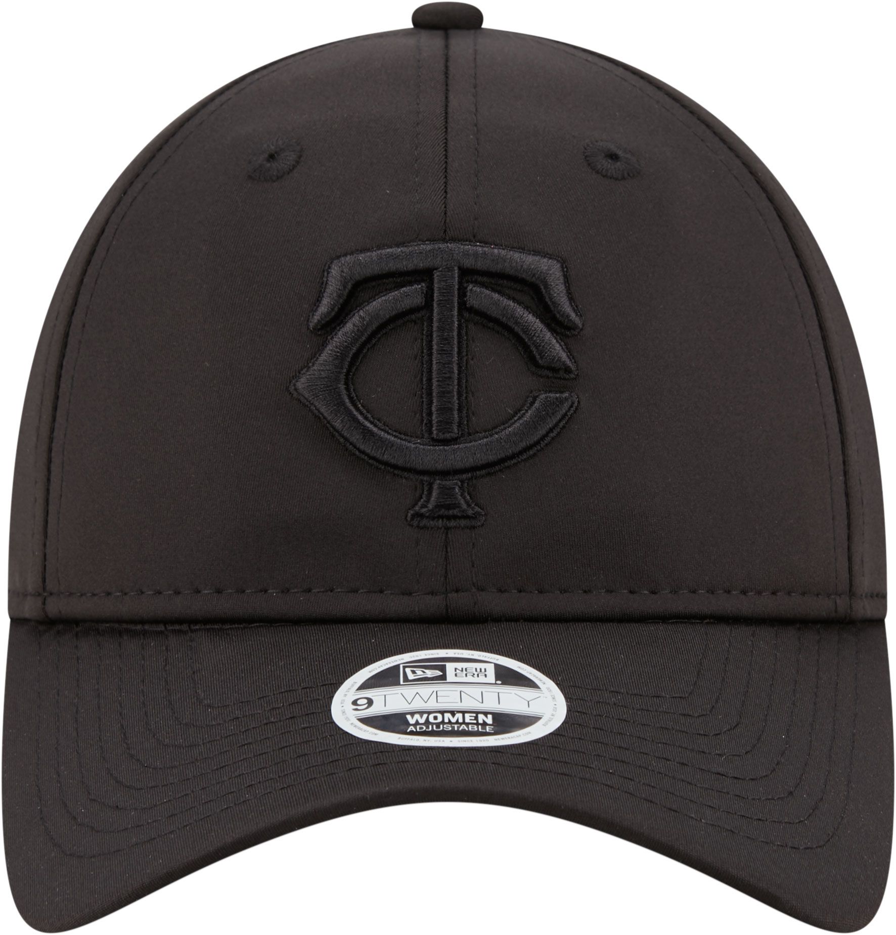 New Era Women's Minnesota Twins 9Twenty Black Sharp Adjustable Hat product image