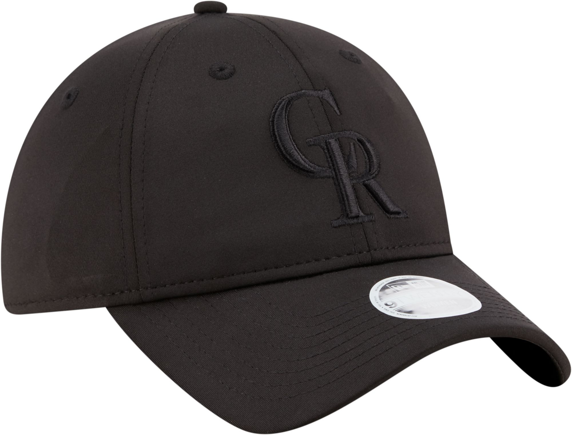 New Era Women's Colorado Rockies 9Twenty Black Sharp Adjustable Hat product image