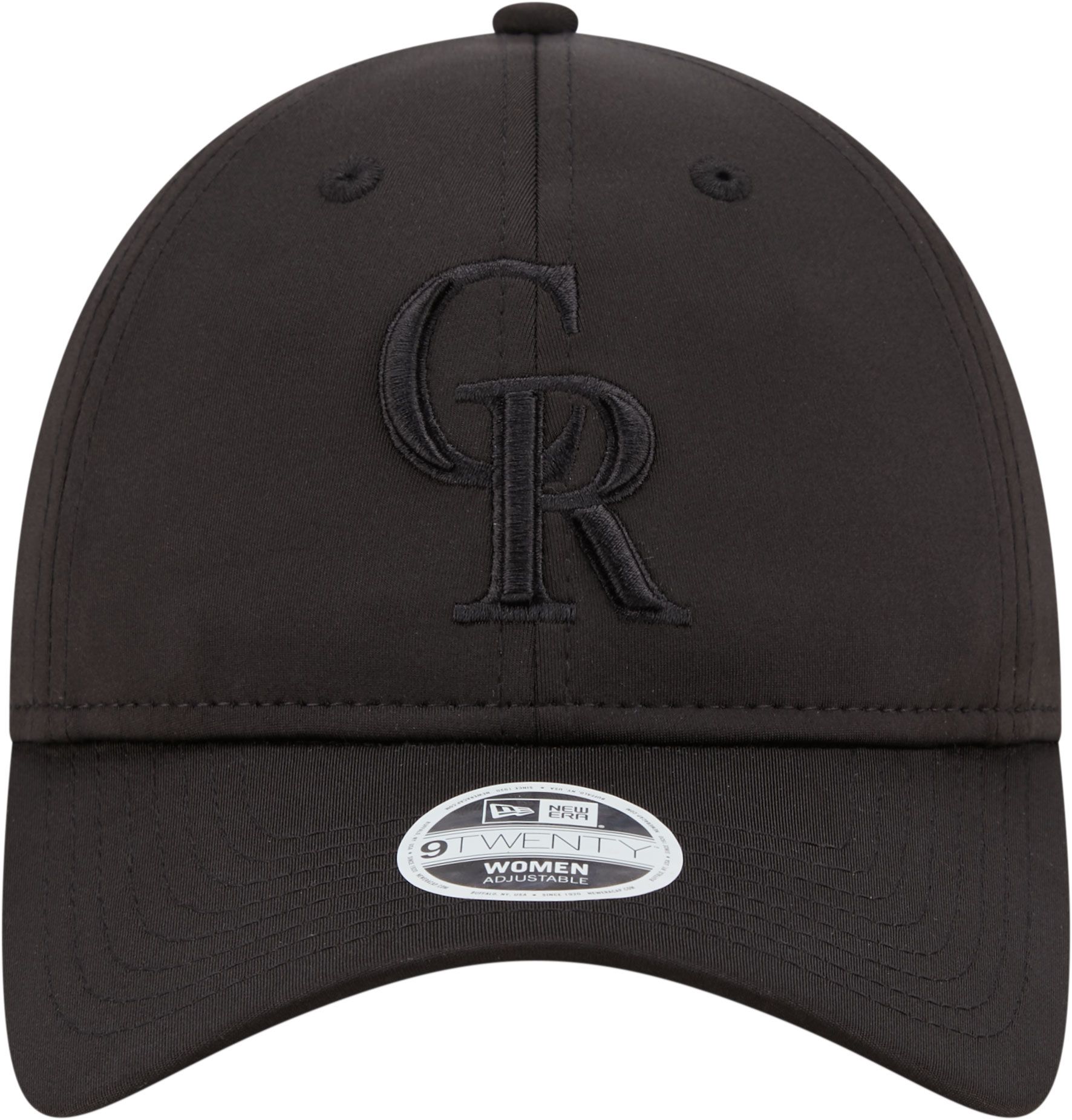 New Era Women's Colorado Rockies 9Twenty Black Sharp Adjustable Hat product image