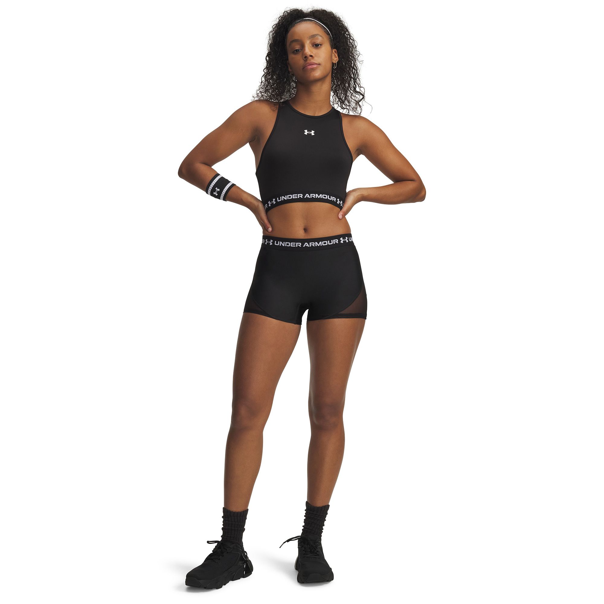 Under Armour Women's HeatGear Mesh Shorty Shorts product image