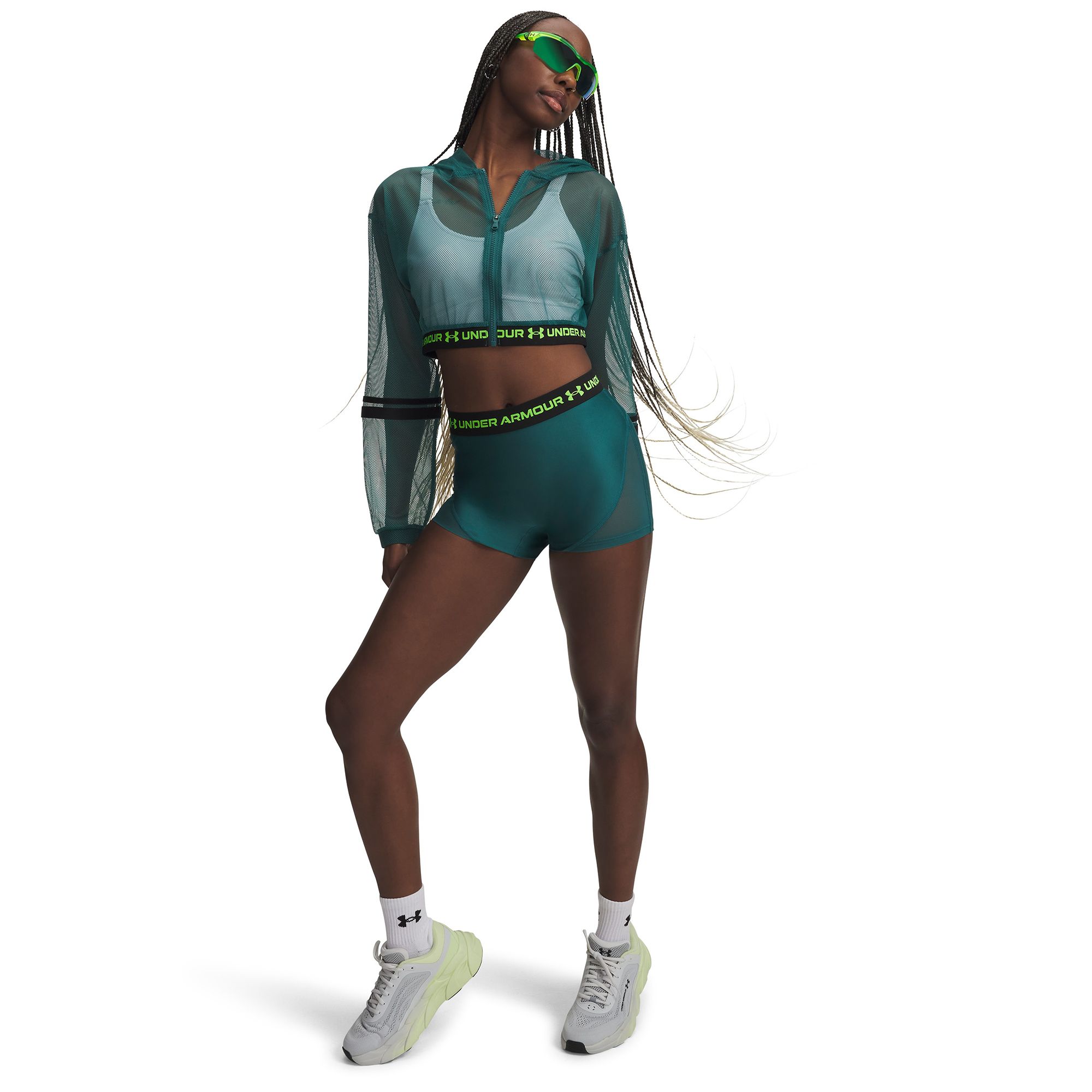 Under Armour Women's HeatGear Mesh Shorty Shorts product image