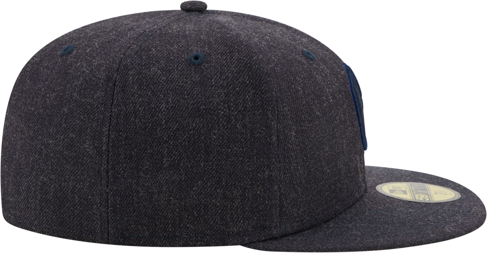 New Era Men's Milwaukee Brewers 59Fifty Navy Heather Classic Fitted Hat product image