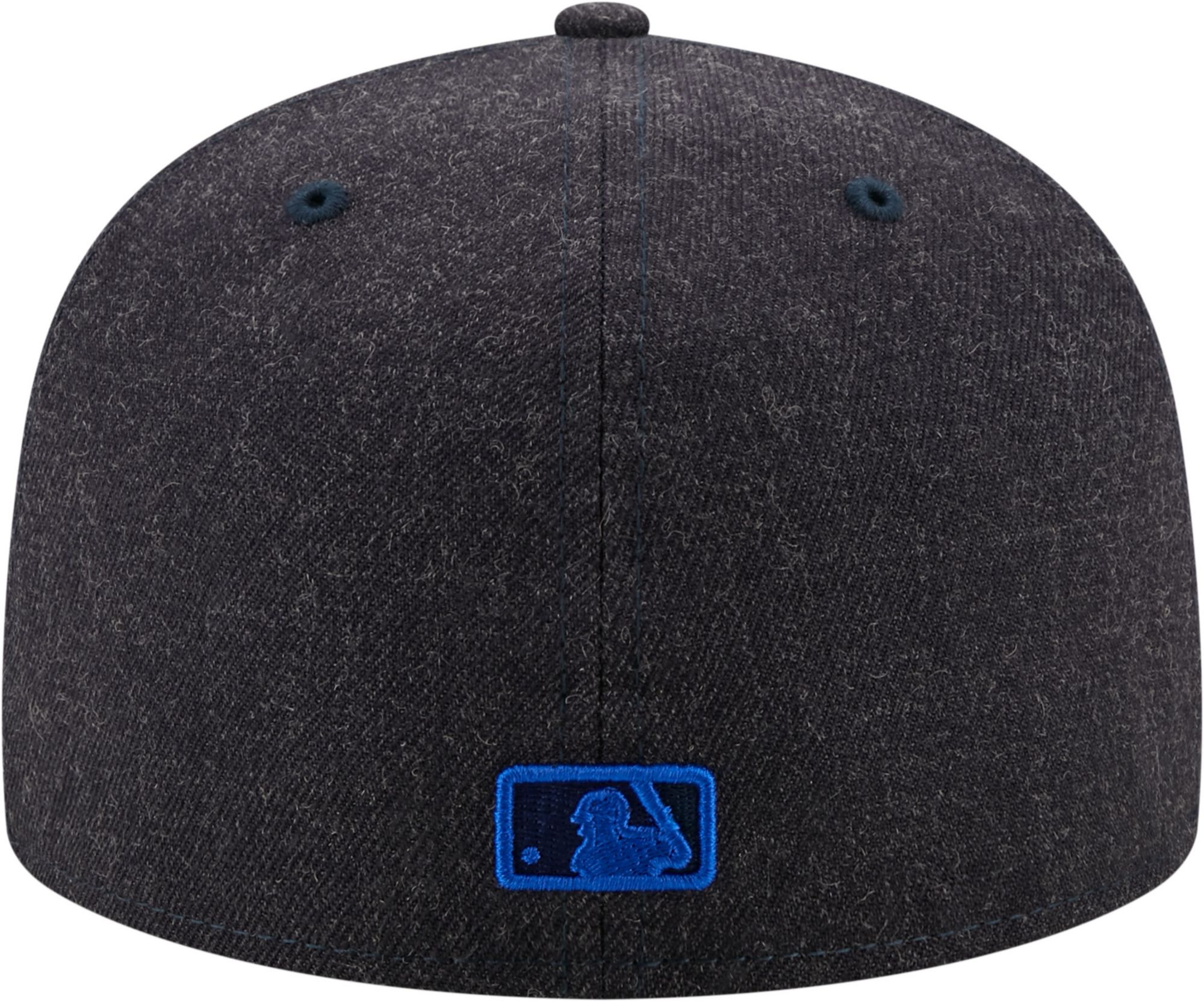 New Era Men's Milwaukee Brewers 59Fifty Navy Heather Classic Fitted Hat product image