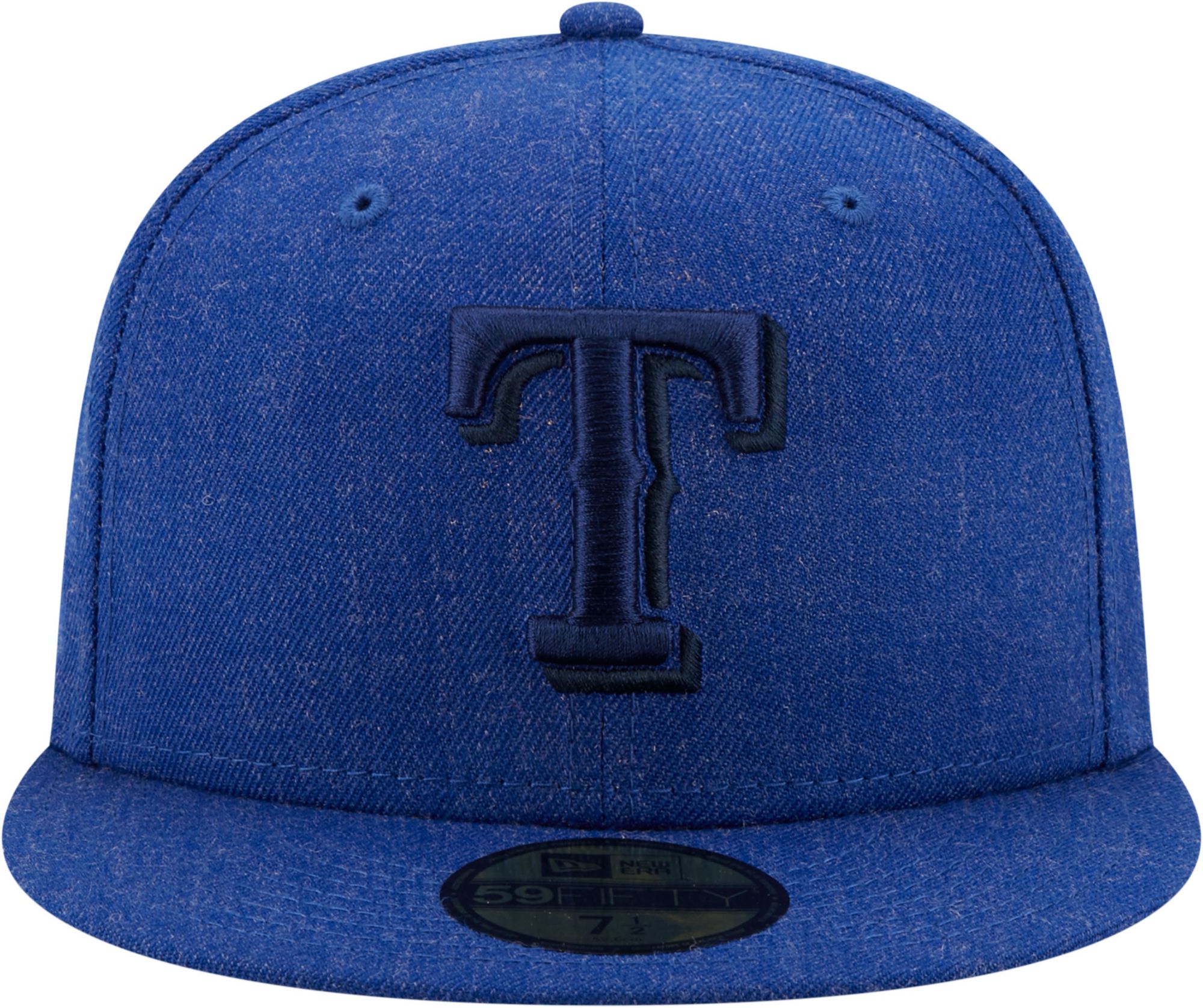 New Era Men's Texas Rangers 59Fifty Blue Heather Classic Fitted Hat product image