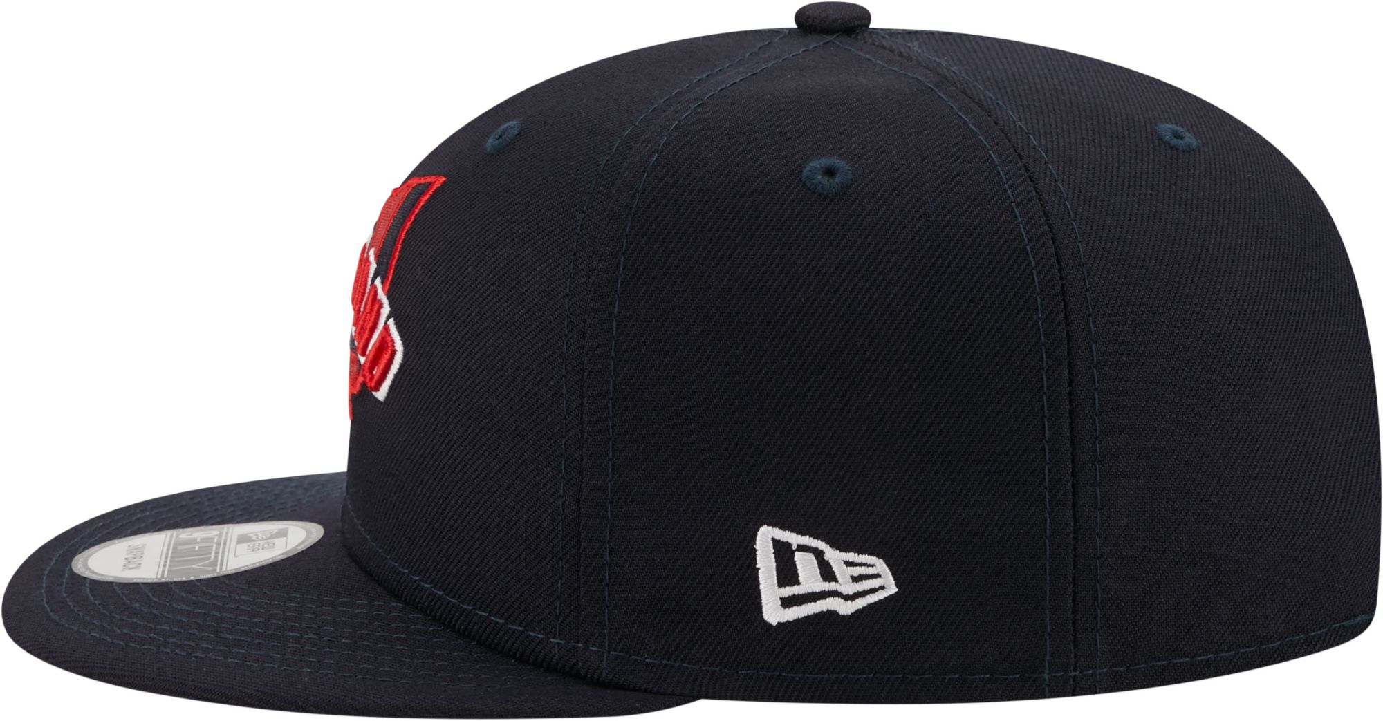 New Era Men's Cleveland Indians 9Fifty Navy Local Adjustable Hat product image