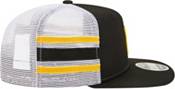 New Era Men's Pittsburgh Pirates 9Fifty Black Stripe Adjustable Hat product image