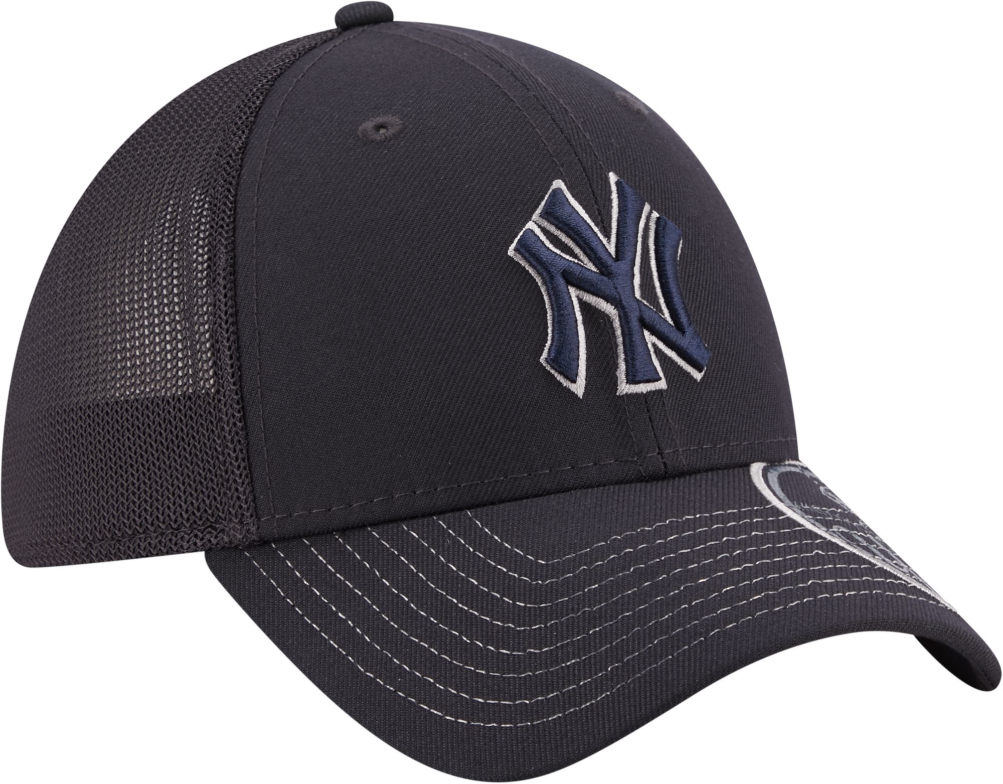 New Era Youth New York Yankees Navy 39Thirty Stretch Fit Hat product image