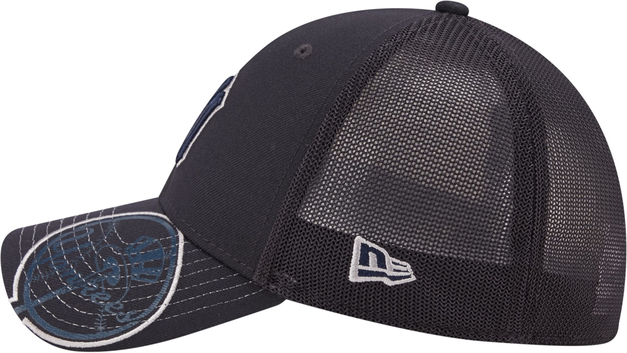 New Era Youth New York Yankees Navy 39Thirty Stretch Fit Hat product image
