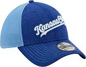 New Era Men's Kansas City Royals Blue 39Thirty Heathered Stretch Fit Hat product image