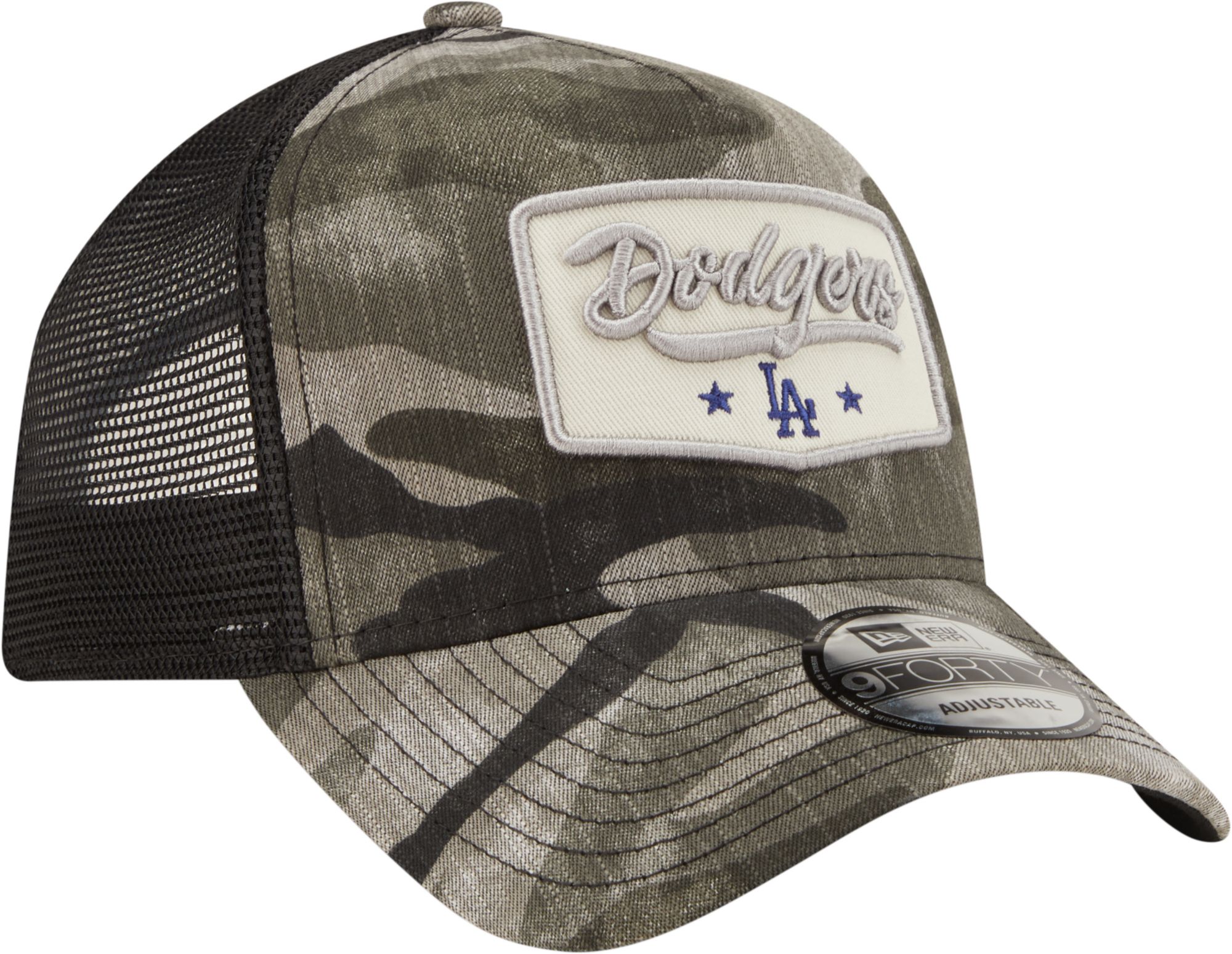 New Era Men's Los Angeles Dodgers Camo Patch 9Forty Adjustable Hat product image