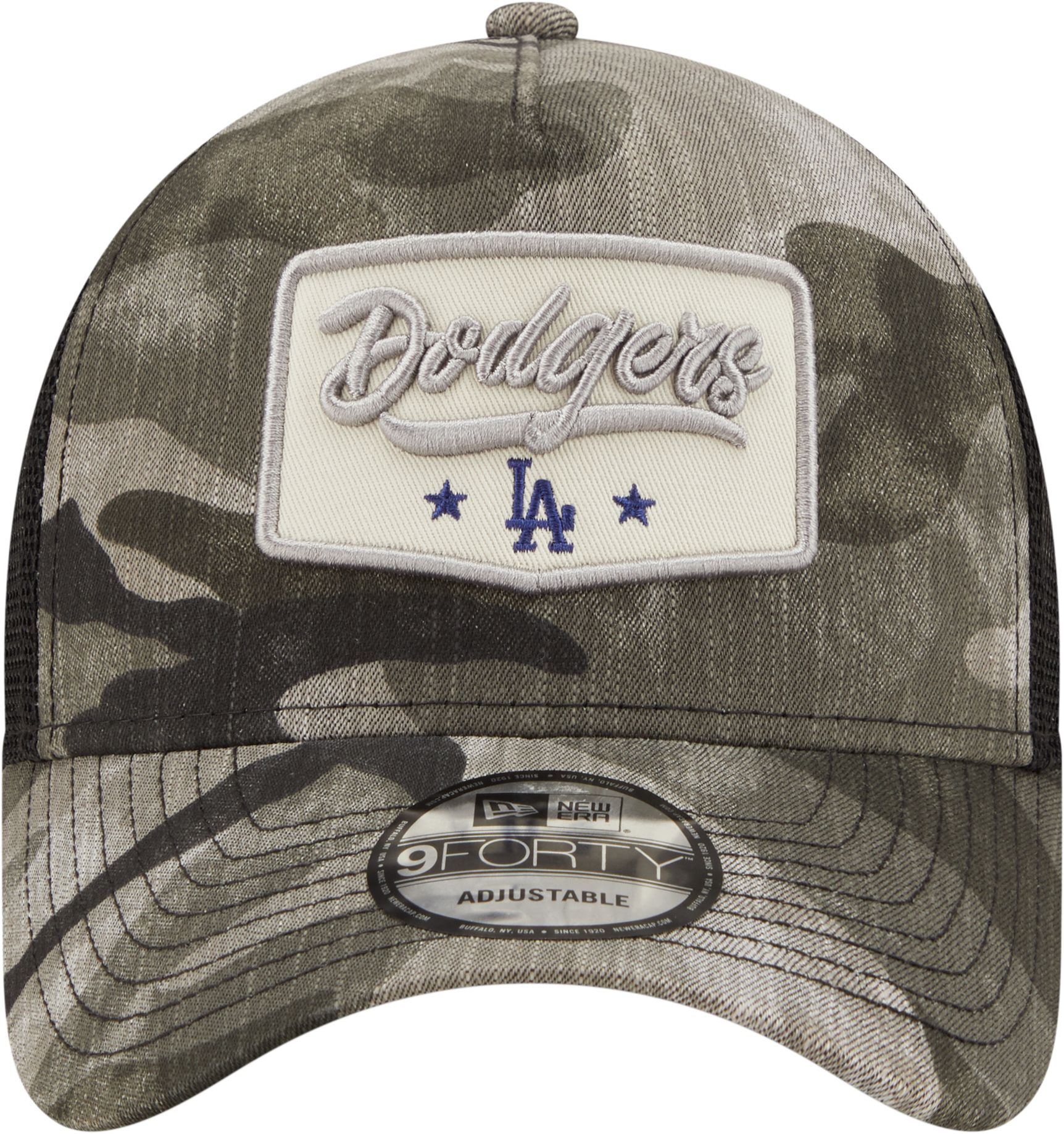 New Era Men's Los Angeles Dodgers Camo Patch 9Forty Adjustable Hat product image
