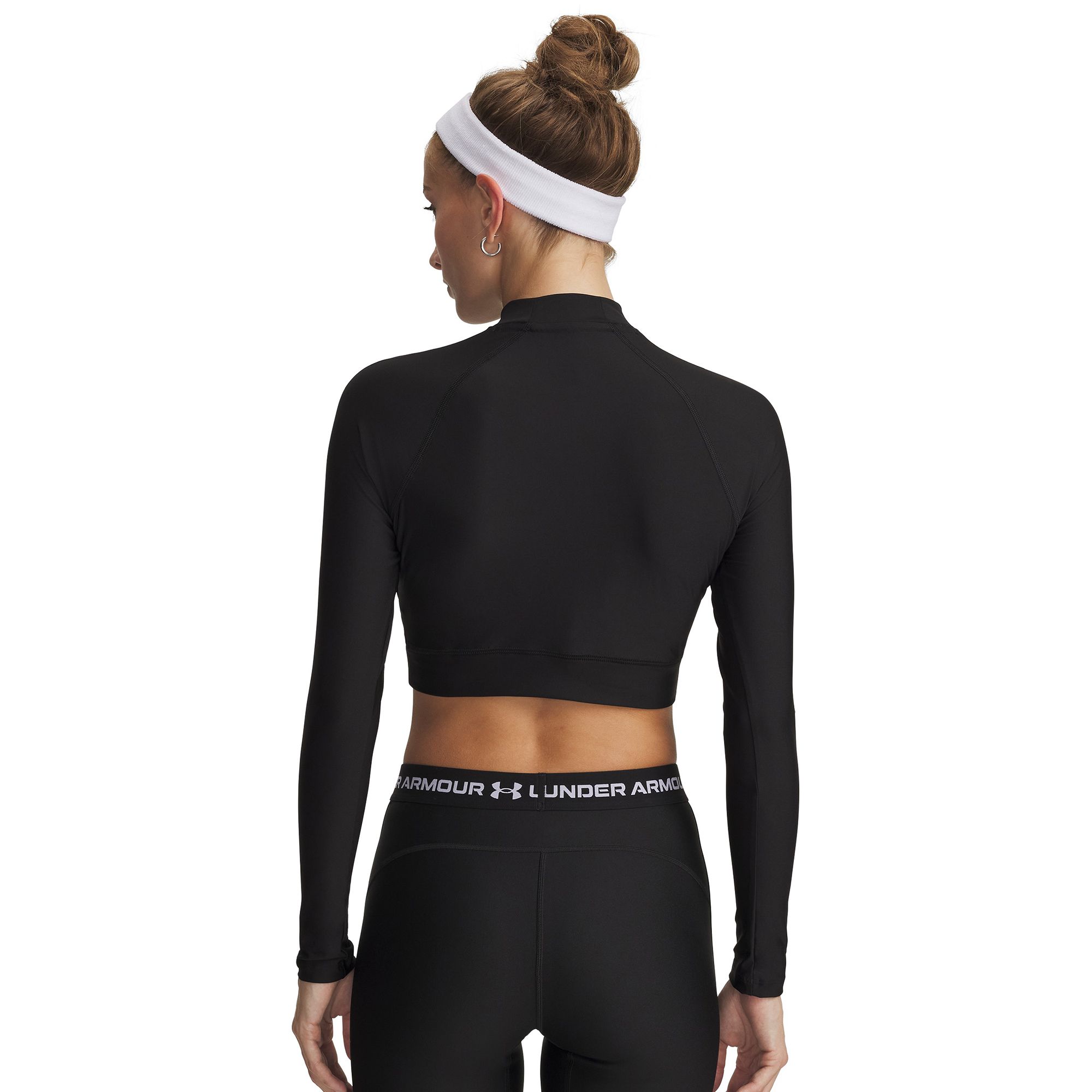 Under Armour Women's HeatGear Crop Mock Long Sleeve product image